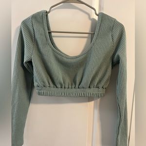 Forever 21 cropped long sleeve